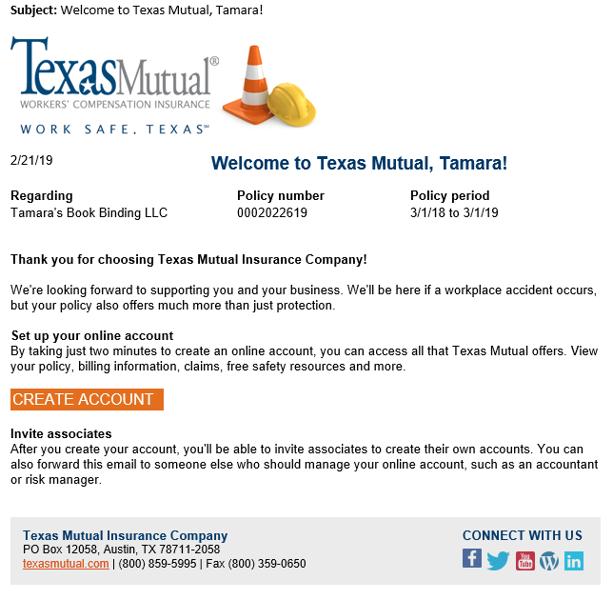Welcome-email